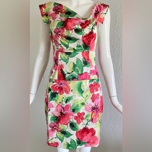 Black Halo $390 NWT Jackie O Floral Dress size 4